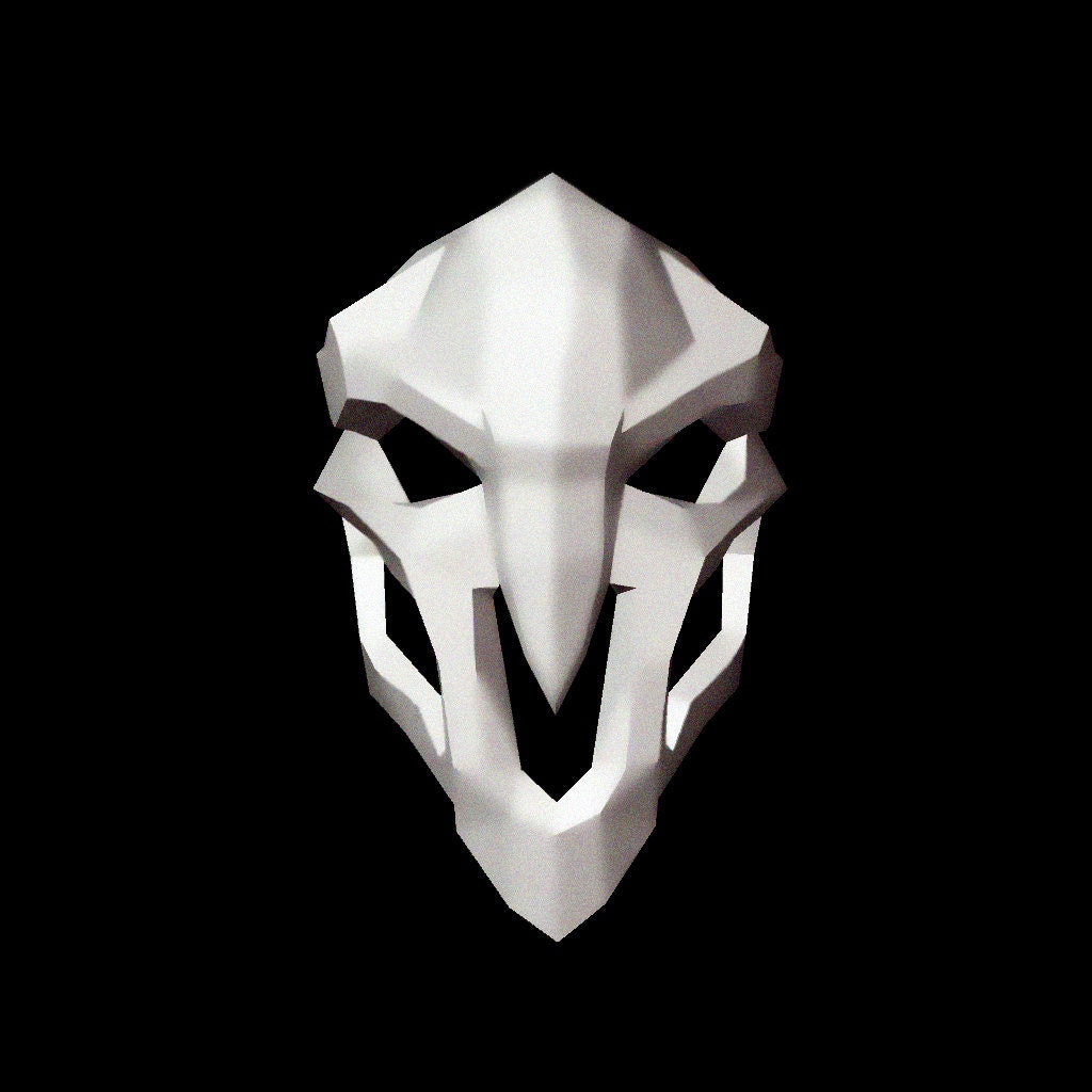 Make Your Own Reaper Mask Printable Mask Instant Pdf Etsy