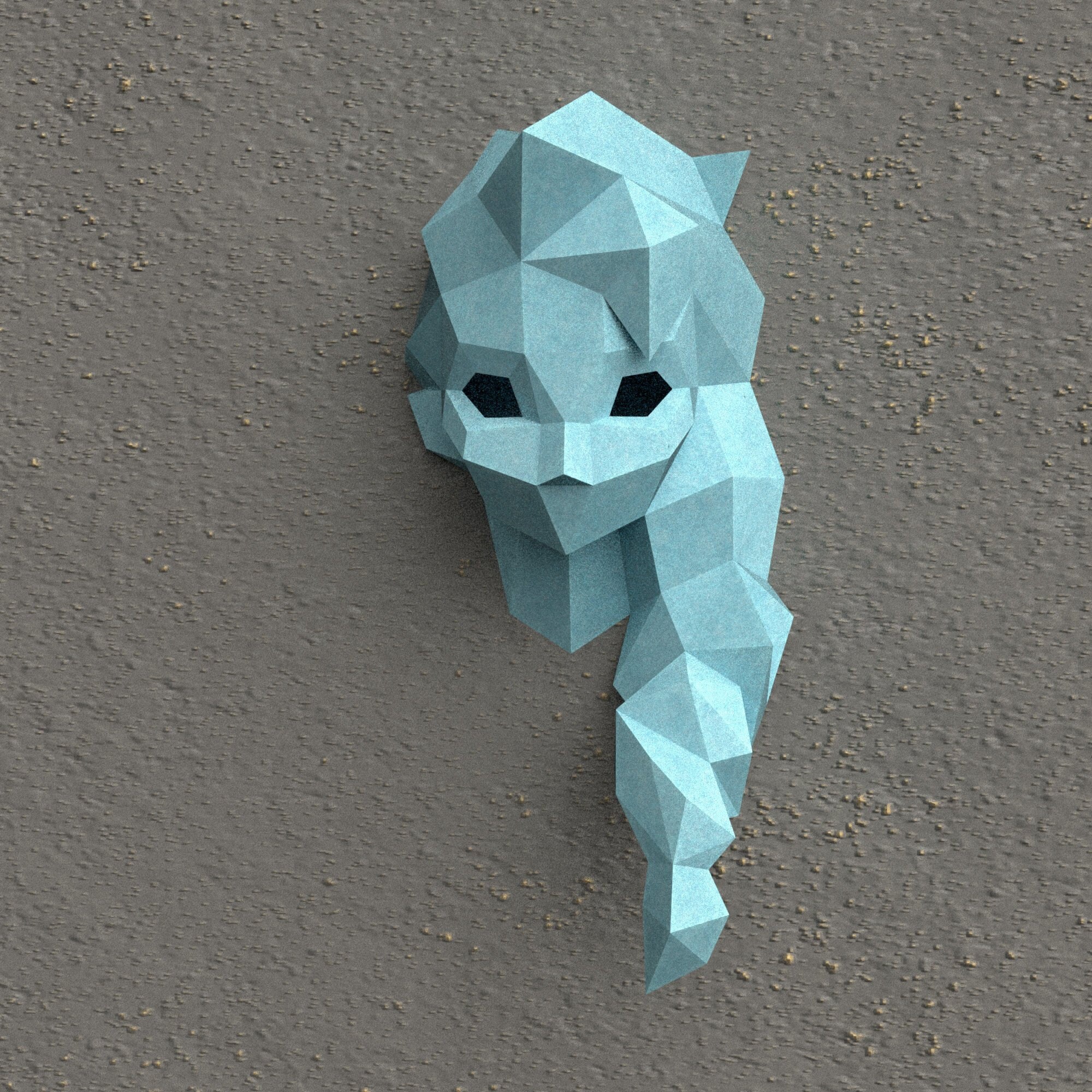 Elsa Princess Frozen Elsa Paper Elsa Lowpoly Paper Trophy Etsy