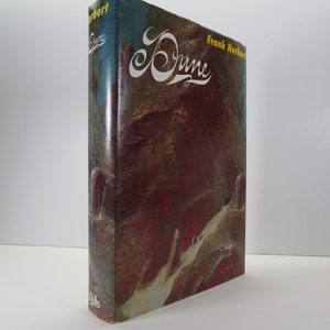 DUNE, Frank Herbert, COLLECTIBLE 1965 1st Trade Edition/8th Printing, Fine/Near Fine Hardcover/Brodart-protected Dust Jacket
