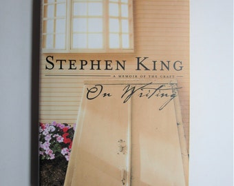 ON WRITING: A Memoir of the Craft, Stephen King, 2000 1st Edition/1st Printing, Near Fine/Fine Hardcover/Brodart-protected DJ