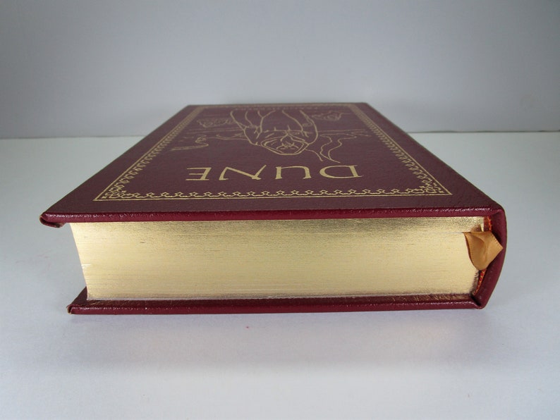 DUNE, Frank Herbert, 1987 1st Easton Press COLLECTORS Memorial Illustrated Edition Comme nouveau relié en cuir image 4