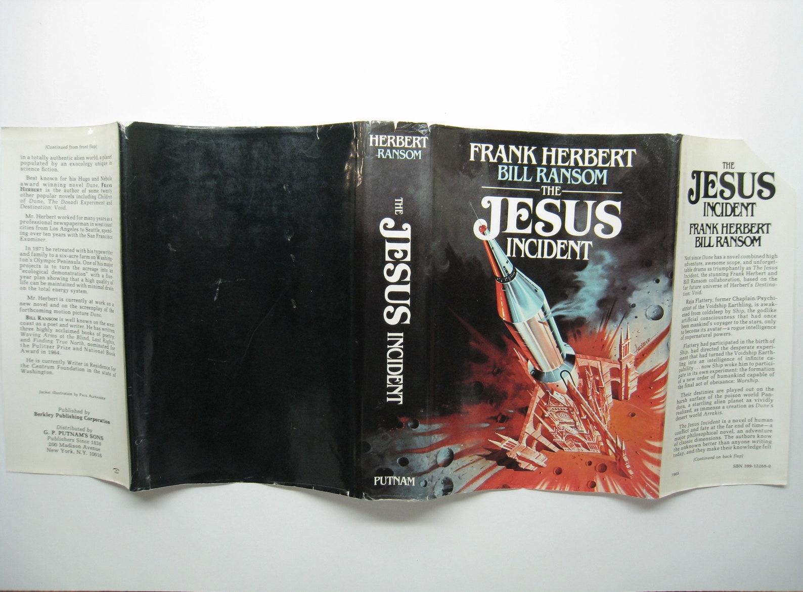 The Jesus Incident FRANK HERBERT/Bill Ransom signed 1979 1st | Etsy