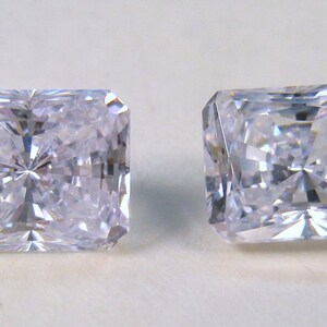 9.00 CTW 7 mm x 9 mm Radiant Premium Cut Cubic Zirconias 2 image 3