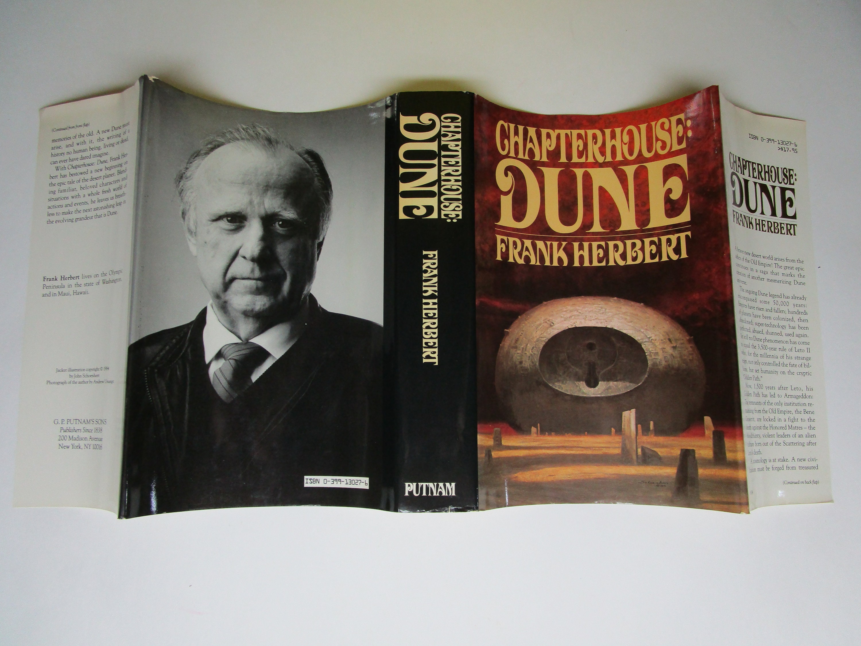 CHAPTERHOUSE: DUNE Frank Herbert COLLECTIBLE 1985 1st