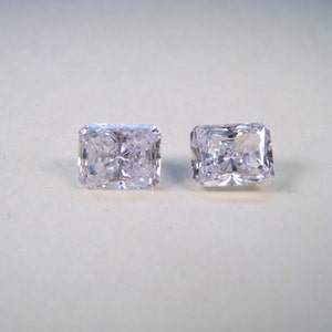 9.00 CTW 7 mm x 9 mm Radiant Premium Cut Cubic Zirconias 2 image 2