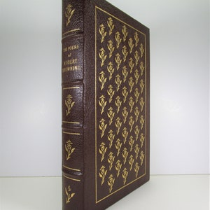 The POEMS of ROBERT BROWNING, 1979 1st Easton Press Collectors Illustrated Edition - As New Leather Hardcover