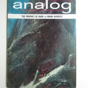 The Prophet of DUNE (part one), Frank Herbert, Analog Magazine January 1965 Very Good