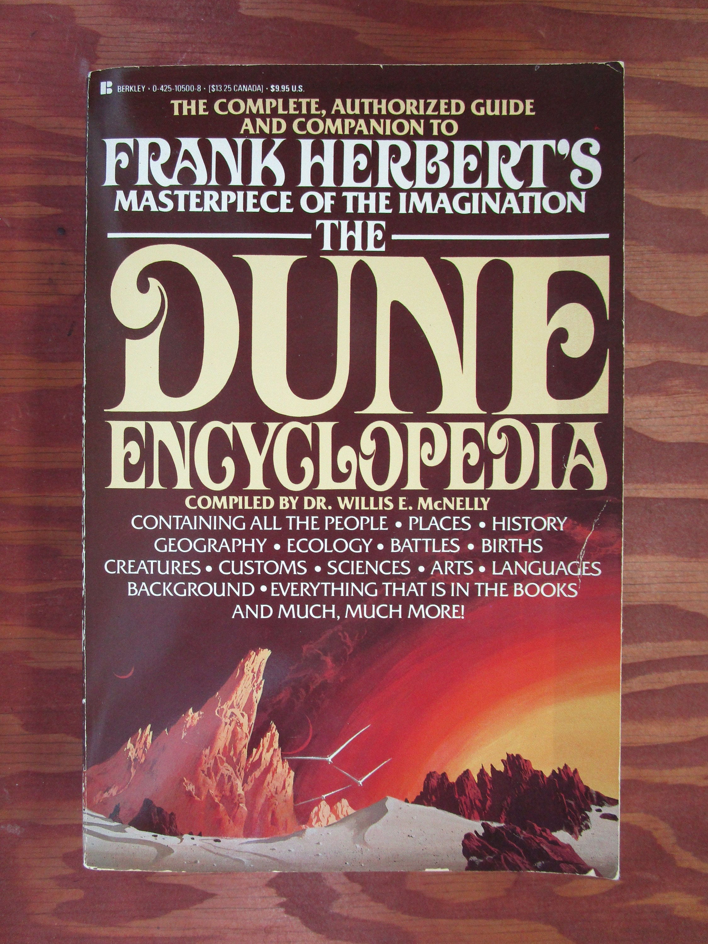 a16_★希少本★ 砂の惑星 『The Dune Encyclopedia』 The Dune Encyclopedia: the Complete Authorized Guide to
