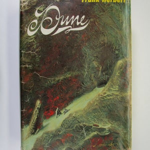 DUNE Frank Herbert 1965 1st Book Club Edition/1st Printing Good/Good- Hardcover/Brodart-protected Dust Jacket gc: 47M