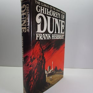 Children of Dune by FRANK HERBERT, 1st Book Club Edition, Very Good/Very Good- 1976 Hardcover/Brodart-protected Dust Jacket