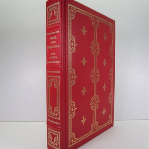 PRIDE and PREJUDICE, Jane Austin, COLLECTIBLE 1980 Franklin Library 1st Edition thus/1st Printing, As New Full Leather Hardcover