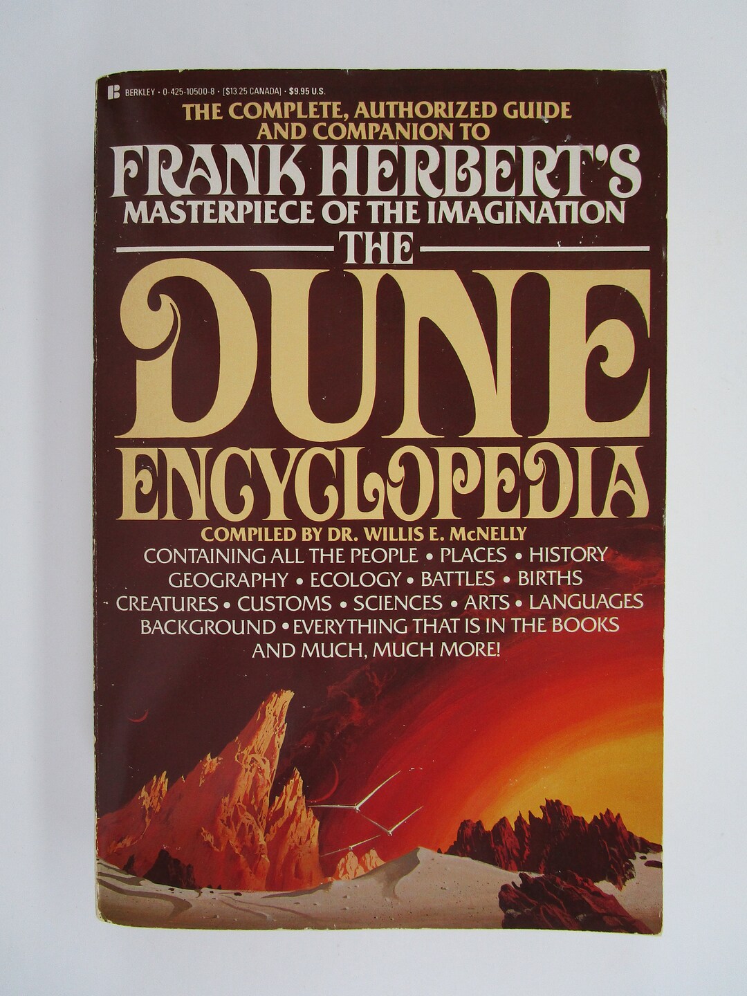 Dune Encyclopedia - Frank Herbert Willis E. McNelly