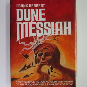 Dune Messiah, Frank Herbert, COLLECTIBLE 1969 1st TRADE EDITION/2nd Printing, Near Fine/Near Fine Hardcover/Brodart-protected Dust Jacket