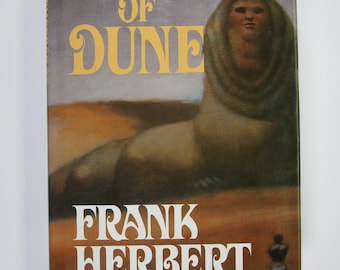 God Emperor of Dune, Frank Herbert, COLLECTIBLE 1981 1st Edition/7th Printing, Near Fine/Very Good+ Hardcover/Brodart-protected Dust Jacket