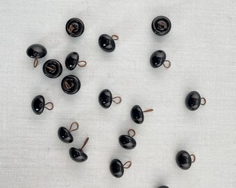 10 pair of 10mm glass eyes for teddy bears or dolls