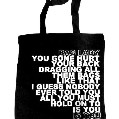 Erykah Badu Bag Lady Tote Etsy
