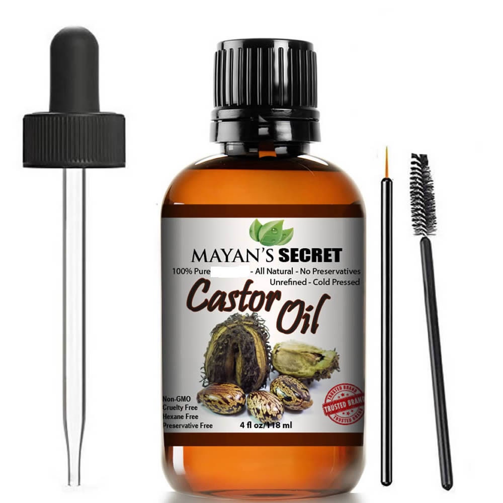 Castor Oil Virgin Cold Pressed 100 Pure Hexane Free Etsy