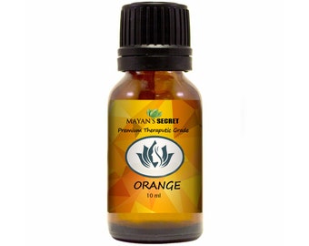 Orange Essential Oil 100% Pure,Undiluted, Cold Pressed, Therapeutic Grade 10ml