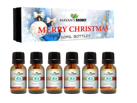 P&J Fragrance Oil  Happy Set of 6 - Scented Oil for Soap Making,  Diffusers, Candle Making, Lotions, Haircare, Slime, and Home Fragrance 