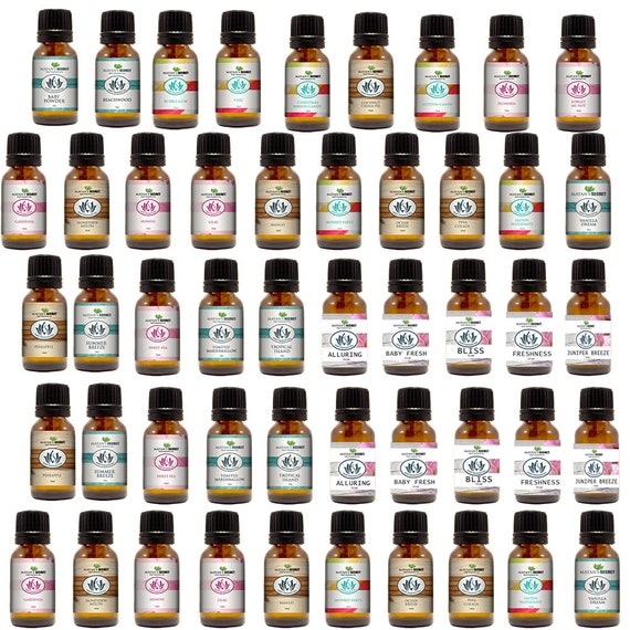 P&J Fragrance Oil | Caribbean Set of 6 - Scented Oil for Soap Making,  Diffusers, Candle Making, Lotions, Haircare, Slime, and Home Fragrance
