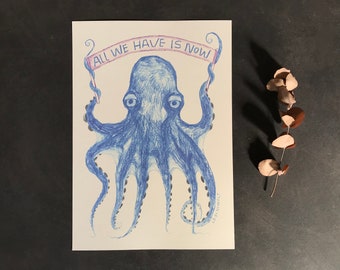 POSTER!!! OCTOPUS A4/A3