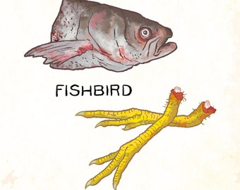 FISHBIRD, digital comic book