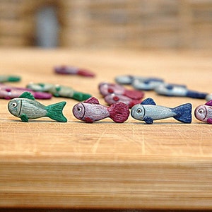 FISH - resource tokens | board game pieces | board game upgrade | components for games | handmade