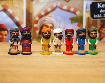 ISTANBUL - handmade FIGURES | game components | mepples | boardame | handmade