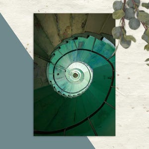 Carte postale La spirale du phare