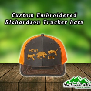 Embroidered Richardson 112 Hog Life 
