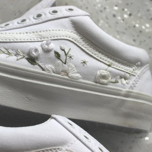 Etsy vans roses sales