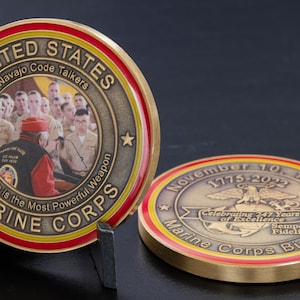 2022 United States Marine Corps Birthday Challenge Coin