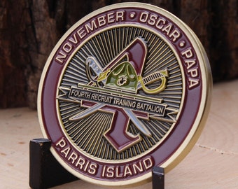 4th Recruit Training Battalion Challenge Coin