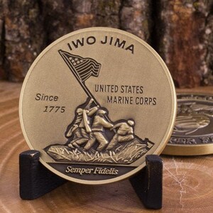 Iwo Jima Marine Corps Challenge Coin