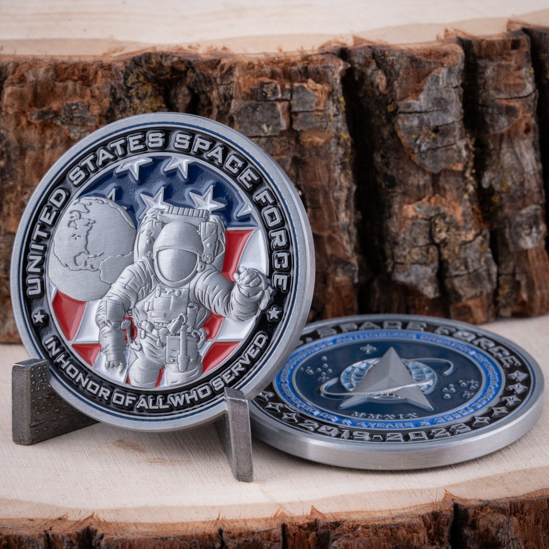 2023 US Space Force Birthday Coin Etsy