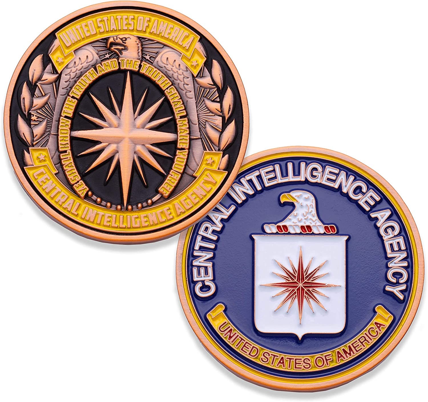 【実物】CIA　中央情報局　チャレンジ 中央情報局 CIA チャレンジコイン - Etsy 日本