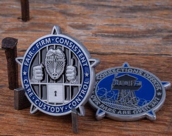 Corrections Officer Star Coin