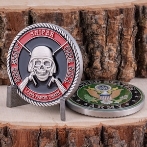 Army Sniper Coin
