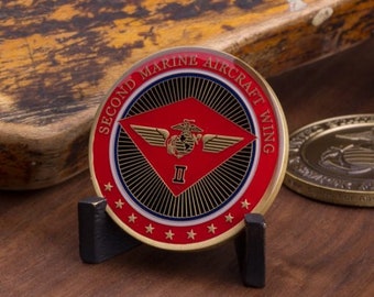 2nd Marine Aircraft Wing Challenge Coin