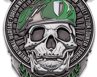 アメリカ陸軍特殊部隊チャレンジコイン - Etsy 日本