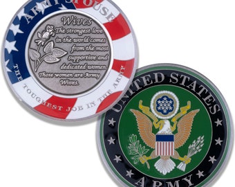 陸軍妻チャレンジコイン - Etsy 日本