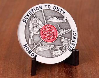 アメリカ海軍予備役チャレンジコイン、コアバリュー（40 mm） - Etsy 日本
