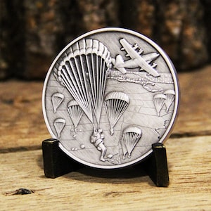 United States Military Paratrooper Challenge Coin
