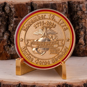 2023 Ultra Limited Edition Marine Corps Birthday Challenge Münze Bild 3