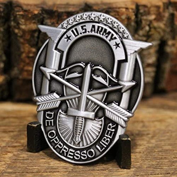 アメリカ陸軍特殊部隊チャレンジコイン - Etsy 日本