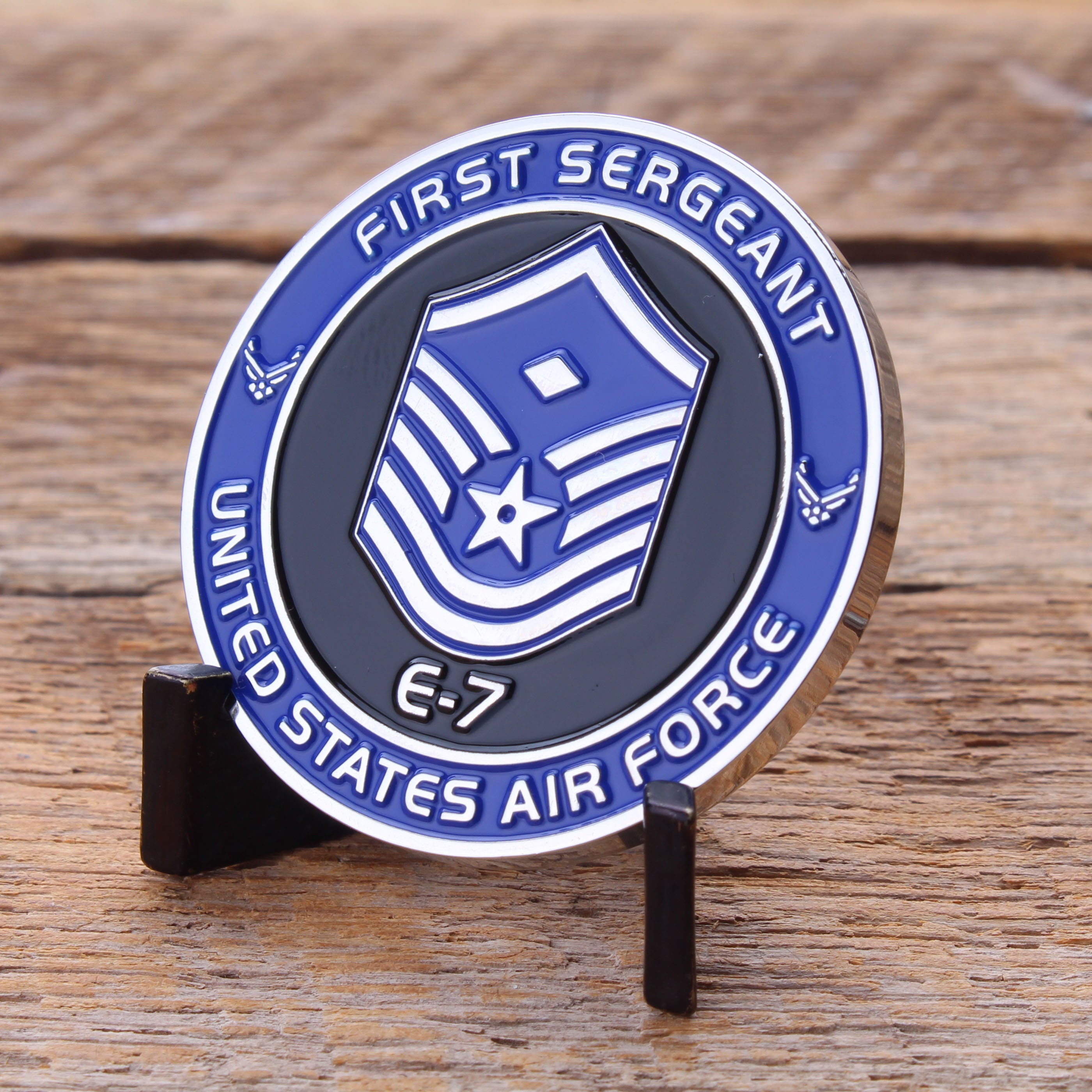 Air Force First Sergeant E7 Challenge Coin Etsy