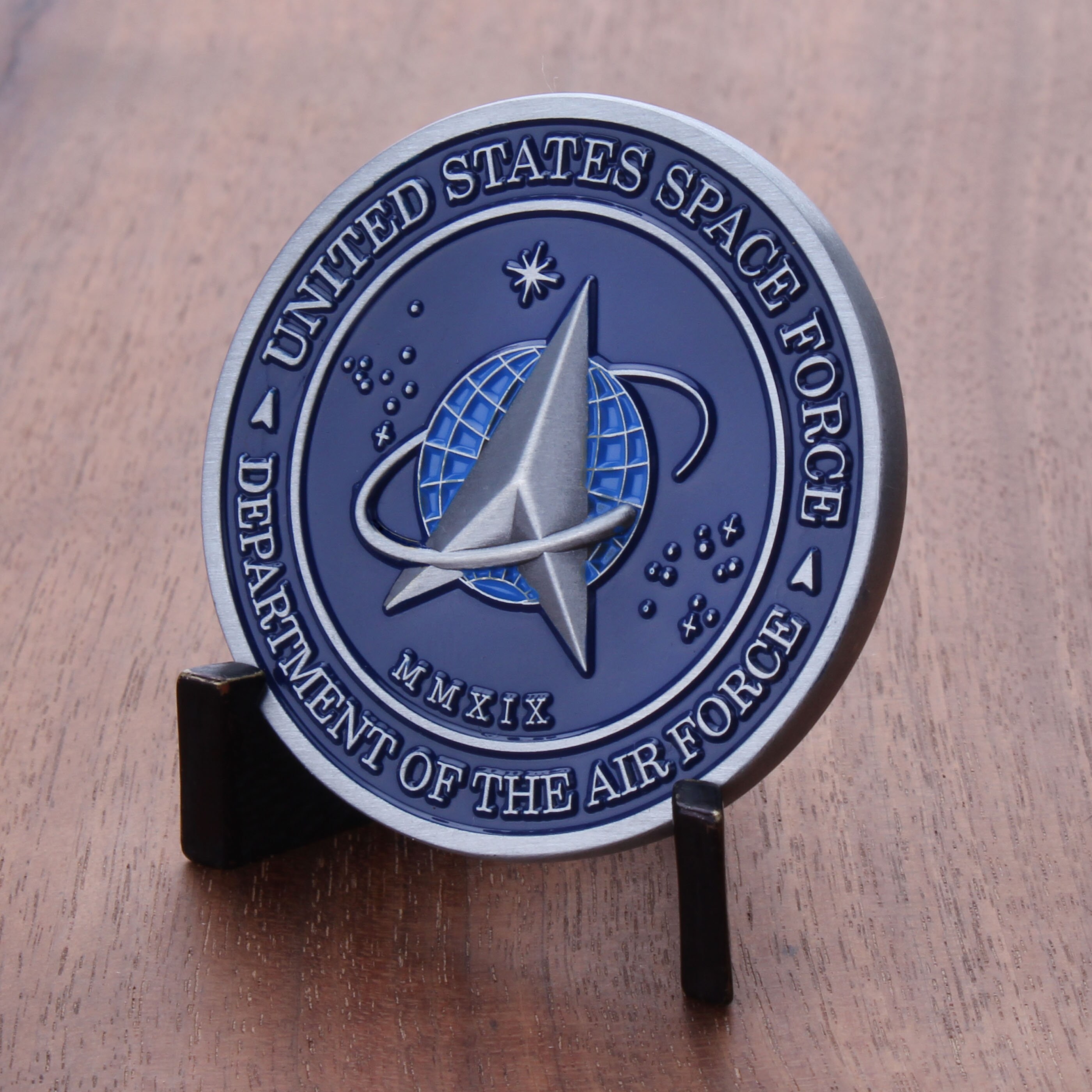 Médaille Métal – US Air Force Space Command Challenge – Pièce De Collection