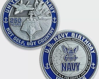 2025 U.S. Navy Birthday 250ste Münze