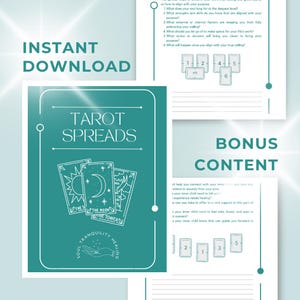 eBook sulla diffusione dei tarocchi: sblocca intuizioni e indicazioni PIÙ BONUS Foglio di trucchi per le carte dei tarocchi