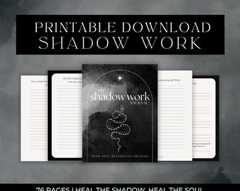 Shadow Work Journal PDF – Guided Prompts for Self-Discovery & Emotional Healing